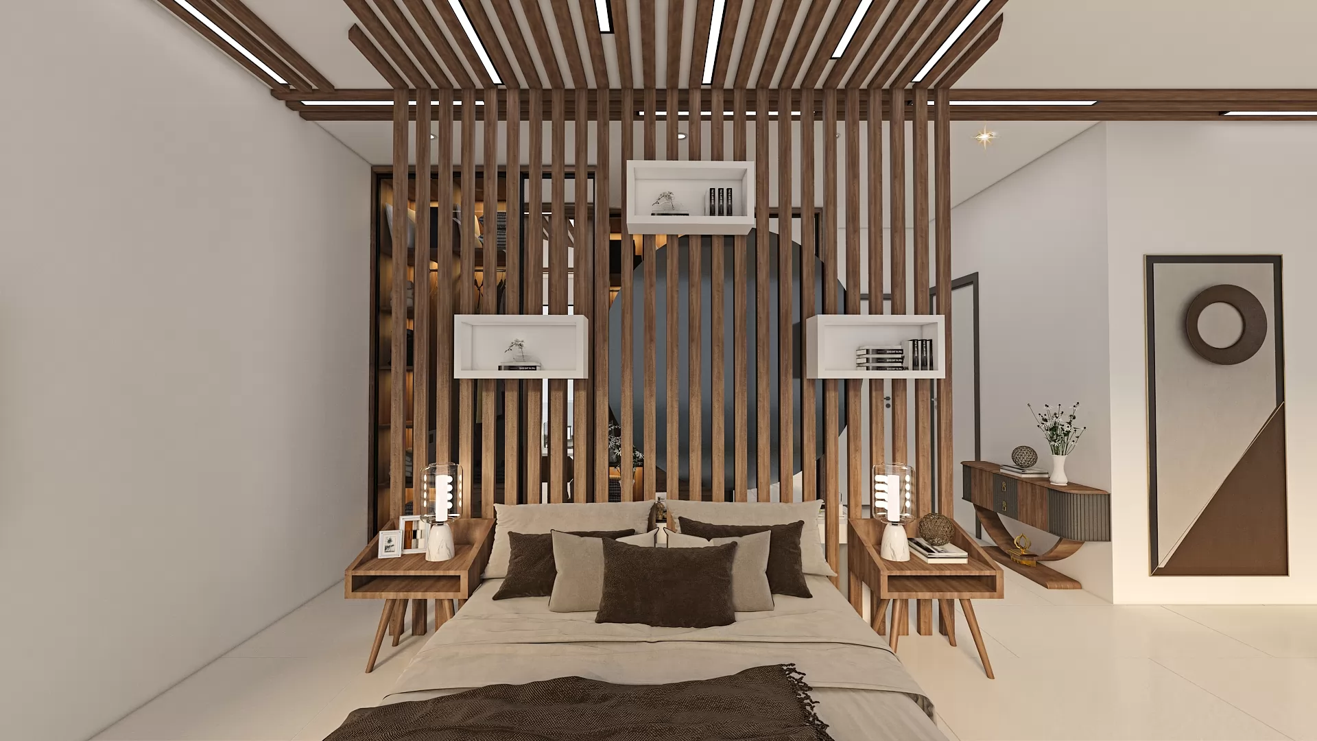 Antalya Kaş Master Yatak Odası Tasarımı